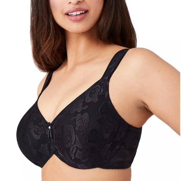 Wacoal Awareness Full Figure Underwire Cup 32DDD Black - Picture 1 of 6